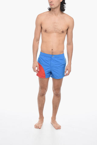 Costume da Bagno Boxer Color Block a 3 Tasche