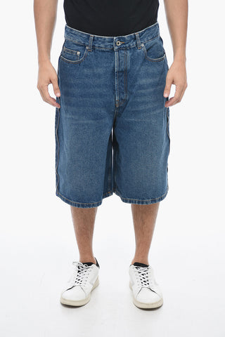 Loose-fit Denim Shorts with ARROW Patch