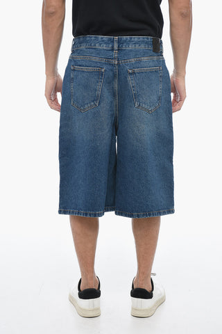 Loose-fit Denim Shorts with ARROW Patch