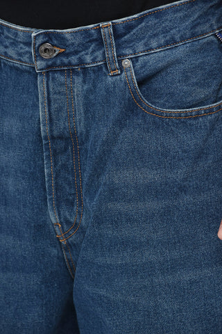 Loose-fit Denim Shorts with ARROW Patch