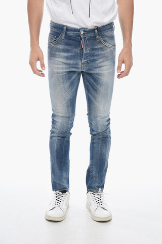 Jeans Cool Guy con Effetto Delavé 16cm