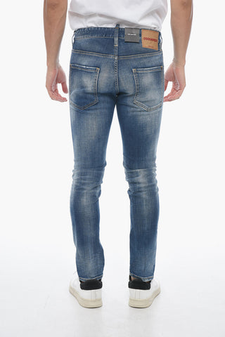 Jeans Cool Guy con Effetto Delavé 16cm