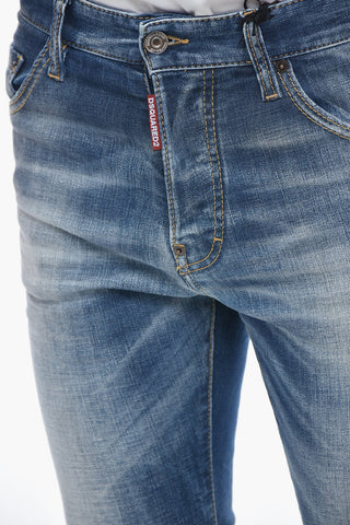 Jeans Cool Guy con Effetto Delavé 16cm