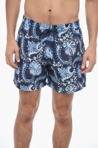 Floral Pattern Boxer Swimshort