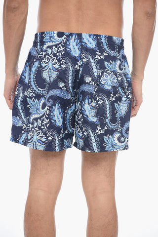 Floral Pattern Boxer Swimshort