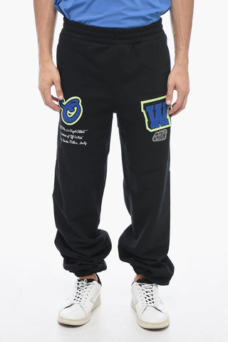Joggers VARS Ricamato con Patchwork