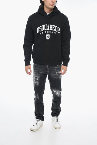 Cool Fit Hoodie Sweatshirt with UNIVERSITY Print