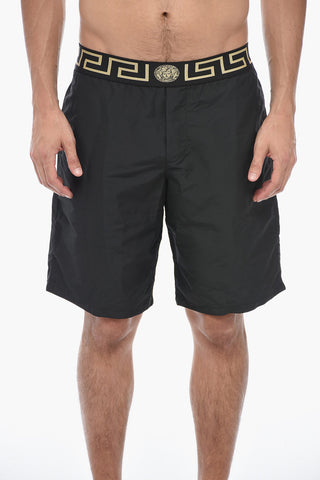 Logoed  Waist Band Boxer SwimShort