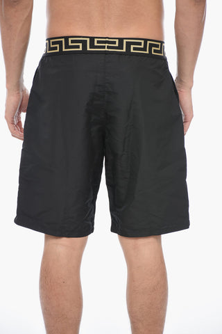 Logoed  Waist Band Boxer SwimShort