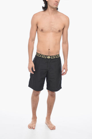 Logoed  Waist Band Boxer SwimShort