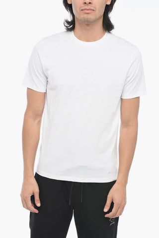 T-Shirt Girocollo con Logo Stampato