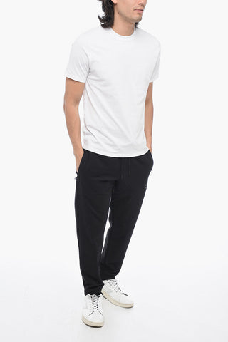 T-Shirt Girocollo con Logo Stampato