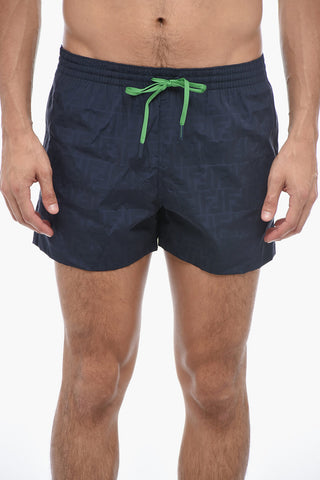 Monagrammed HIDRAS Boxer Swimsuit