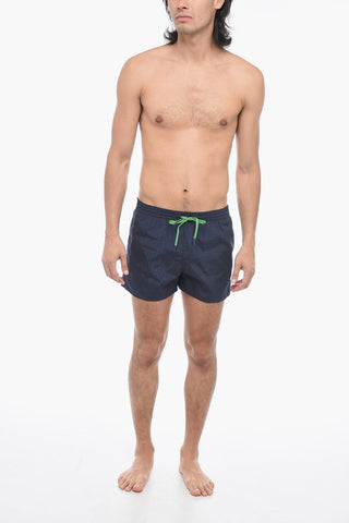 Monagrammed HIDRAS Boxer Swimsuit