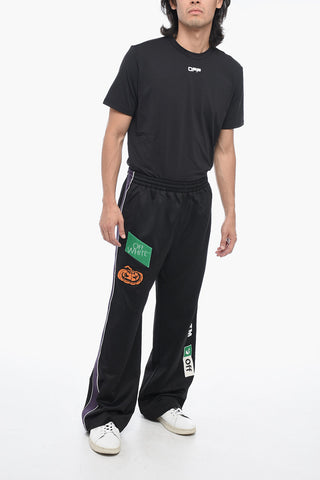 SKATE TRACKPANT Joggers with Patchwork