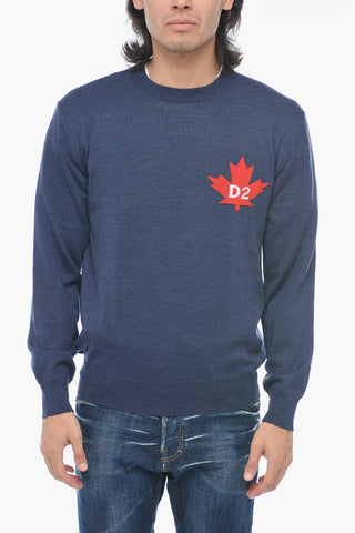 Maglia LEAF in Lana con Polsini