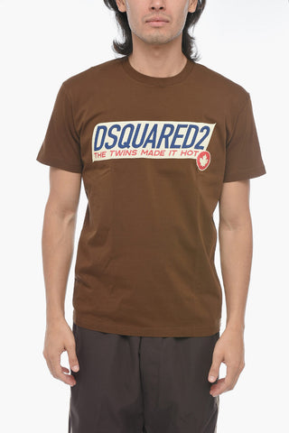 SUPER NEGATIVE DYED T-shirt with Graphic Print