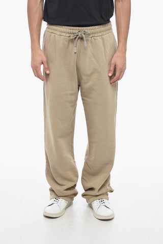 Brushed Cotton Joggers with Relaxed Fit