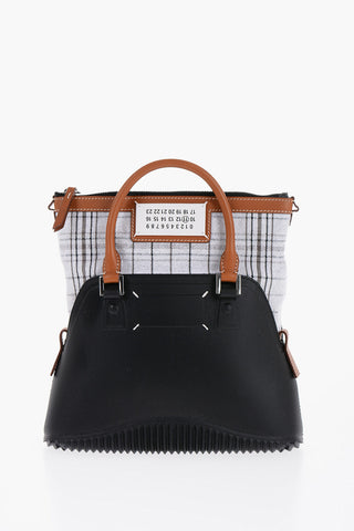 MM11 Rubber 5AC Handbag with Leather Trims