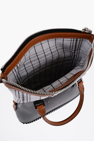 MM11 Rubber 5AC Handbag with Leather Trims