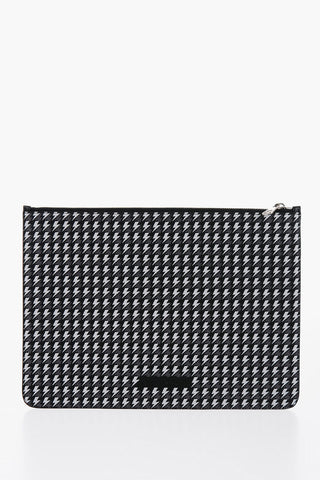 All-Over Logo Leather Pouch