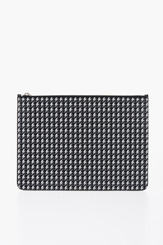 All-Over Logo Leather Pouch