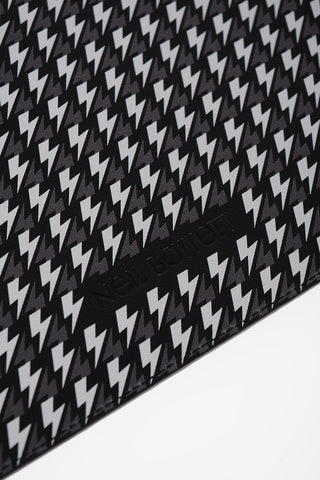 All-Over Logo Leather Pouch