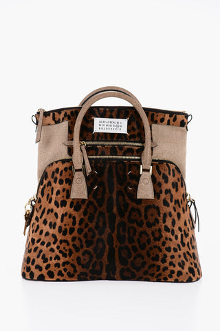 MM11 Animal Patterned Ponyskin 5AC Handbag