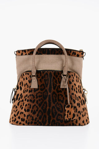 MM11 Animal Patterned Ponyskin 5AC Handbag