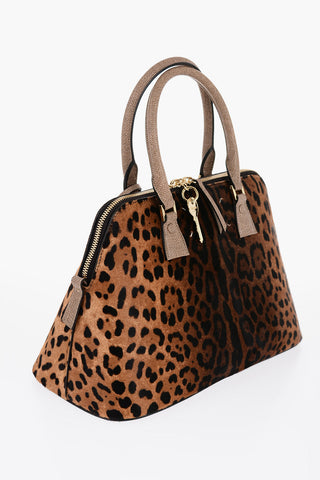 MM11 Animal Patterned Ponyskin 5AC Handbag