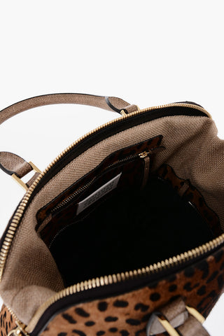 MM11 Animal Patterned Ponyskin 5AC Handbag