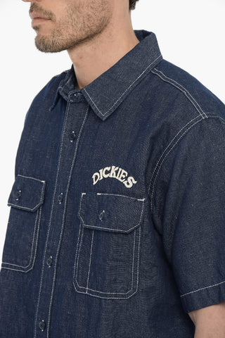 Camicia BEAVERTOWN in Denim Leggero a Manica Corta
