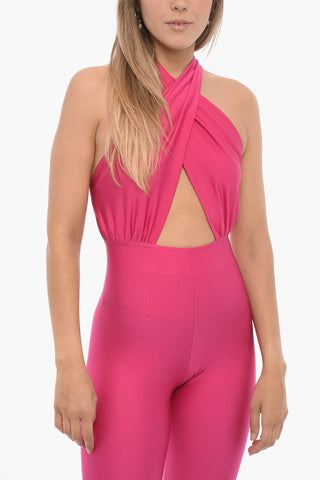 Jumpsuit Attillata con Schiena Scoperta