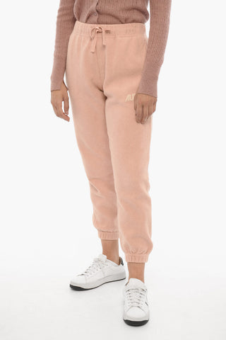 Fleece Joggers With Elastic Waist