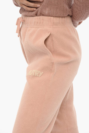 Fleece Joggers With Elastic Waist