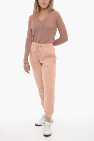 Fleece Joggers With Elastic Waist