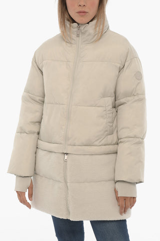 Padded ANNABETH Jacket with Faux Fur