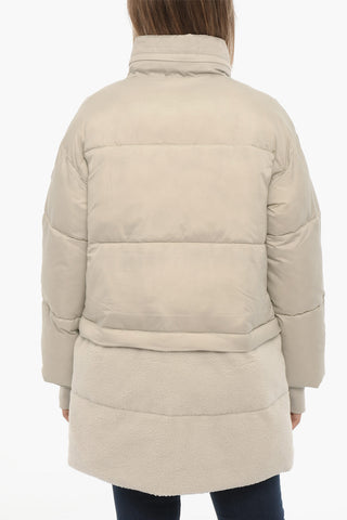 Padded ANNABETH Jacket with Faux Fur