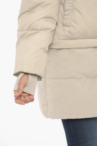 Padded ANNABETH Jacket with Faux Fur
