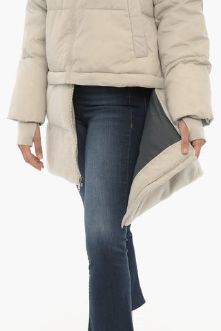 Padded ANNABETH Jacket with Faux Fur
