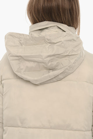Padded ANNABETH Jacket with Faux Fur