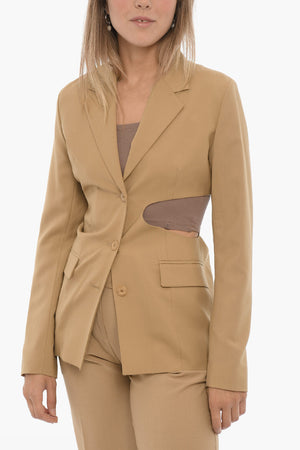 Blazer SLEEK Slim Fit con Dettaglio Cut-Out
