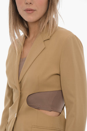 Blazer SLEEK Slim Fit con Dettaglio Cut-Out