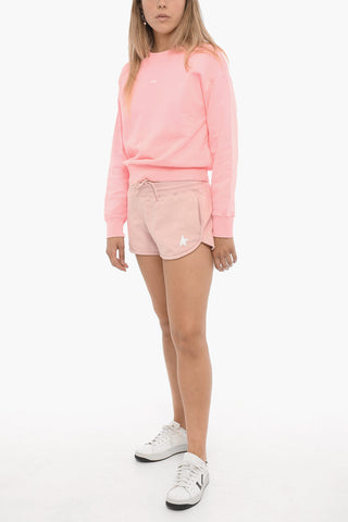 Shorts DIANA aus Fleece mit elastischem Bund