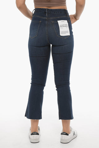 Jeans LE SUPER HIGH CROP MINI BOOT in Denim Stretch 20cm