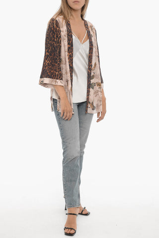 Animal and Floral Motif CARINA Kimono