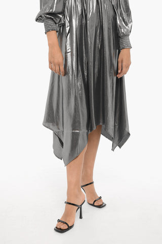 Midi Tunic ESTELLE Asymmetric Lurex