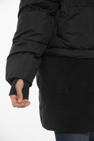 Padded ANNABETH Jacket with Detacheble Hem and Extractable Hood