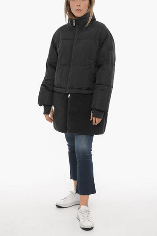 Padded ANNABETH Jacket with Detacheble Hem and Extractable Hood