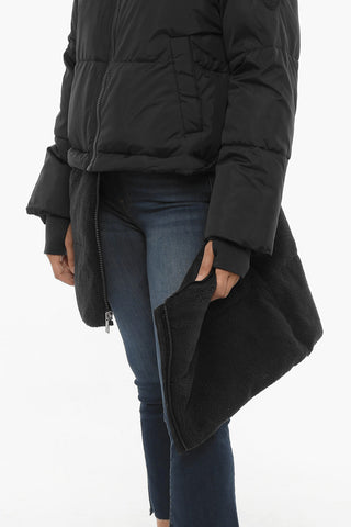 Padded ANNABETH Jacket with Detacheble Hem and Extractable Hood
